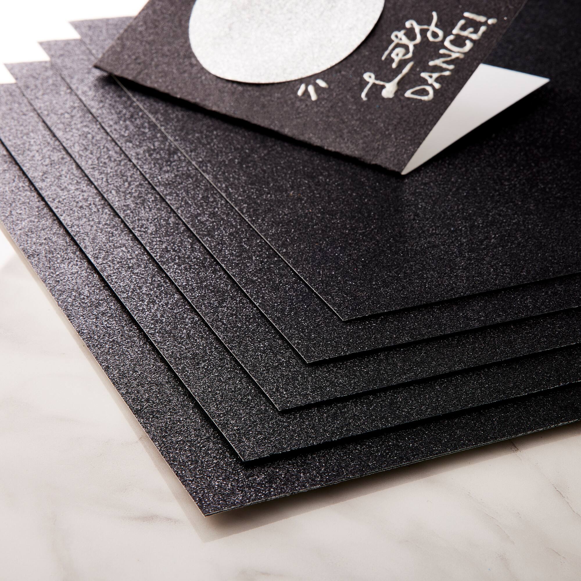 6 Packs: 24 ct. (144 total) Glitter 12" x 12" Cardstock Paper by Recollections
